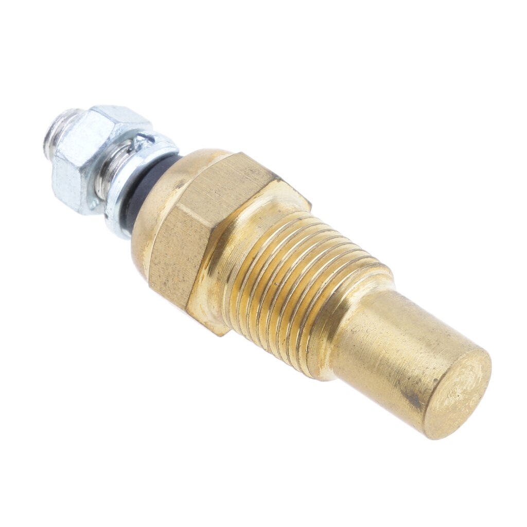 1 unidad de temperatura de agua/aceite Sensor de temperatura del transmisor eléctrico 3/8 Npt para ventiladores M14, .95 ℃ / 98 ℃.