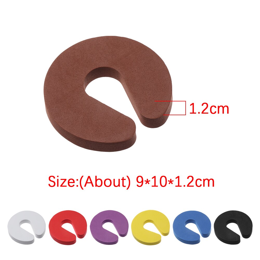 Baby Veiligheid Sloten Kinderen Bescherming Eva C Shape Veiligheid Kabinet Sloten Deur Clip Kids Finger Safe Soft Foam Deurstopper