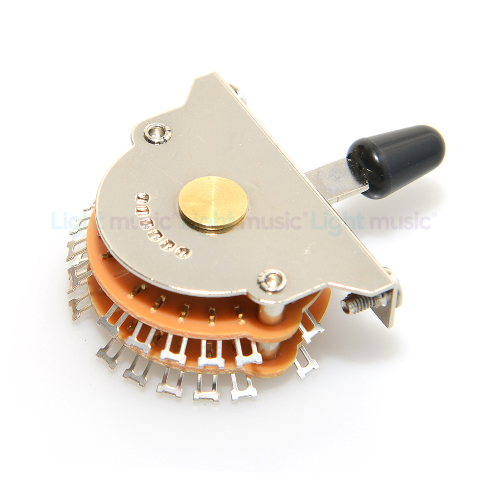 3 way 4 way 5 Way Electric Guitar Switch Metal Plastic 1pcs Tips Switch with Screws Electric Guitar Accessories