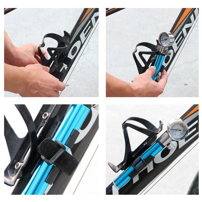 High Pressure MTB Bike Compact Suspension Fork Rear Shock Pump 88 psi