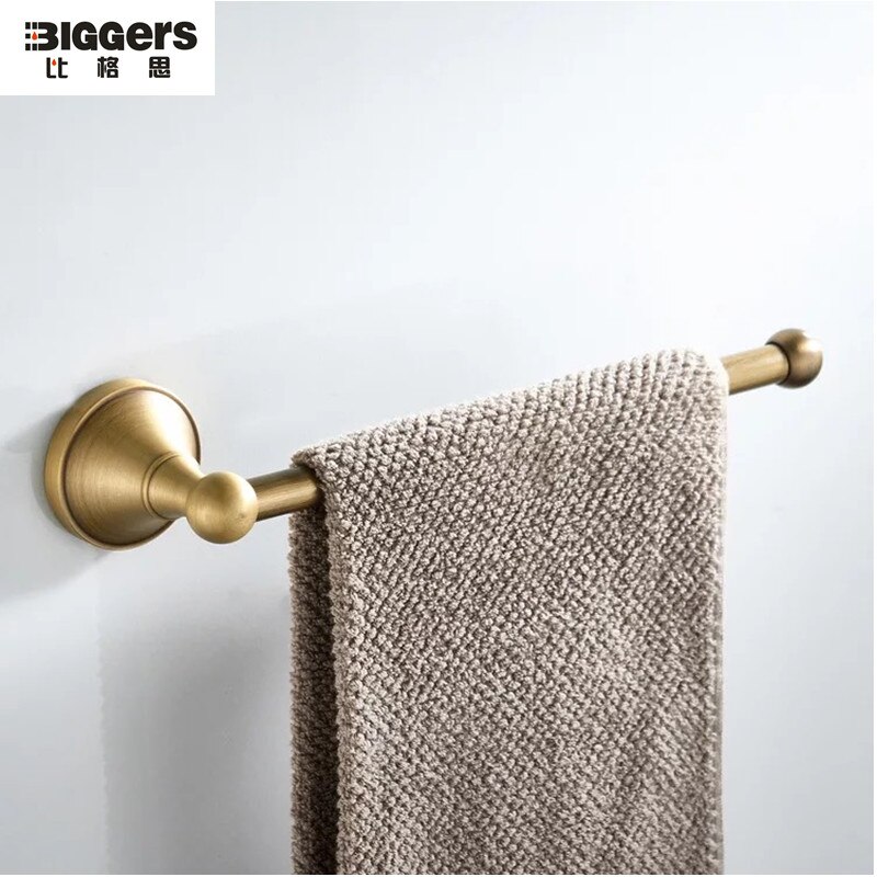 Biggers kobber baderomsutstyr badehåndkle bar håndkleholder krom bli ferdig gullfarge antikk bronse bli ferdig