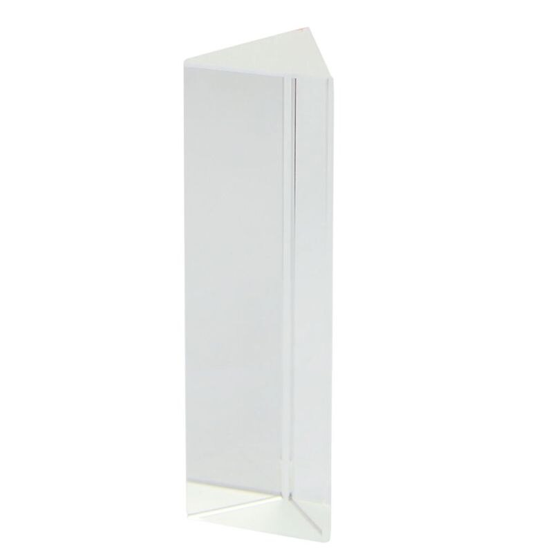 10Cm 4 \ &quot;Optical Glass Triple Driehoekig Prisma Natuurkunde Onderwijs Lichtspectrum R9JF