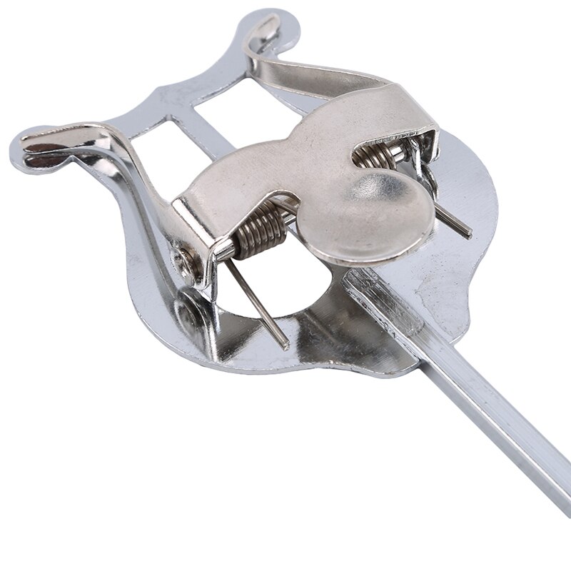 Marching Baritone Lyre Sheet Music Clip Stainless Steel Trumpeter Lyre Sheet Music Clamp-On Holder