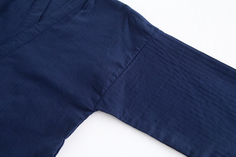 Kimono Pyjama Set Voor Samurai Mannen Katoen Tradi... – Grandado