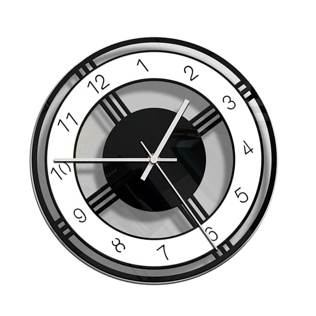 Wall Dial 1pcs Round Dial Wall Clock Home Living Room Bedroo... – Grandado
