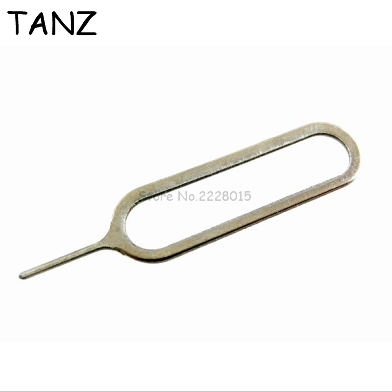 10 stks Metal Sim Card Tray Removal Eject Pin Key Tool Naald Voor iphone 4 5 6s 7 Plus iPad voor samsung Galaxy s7 rand voor Huawei