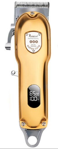 cord cordless hair trimmer men electric hair clipper beard hair cutting machine Pivot edge outlines detail trim: Two-Gold