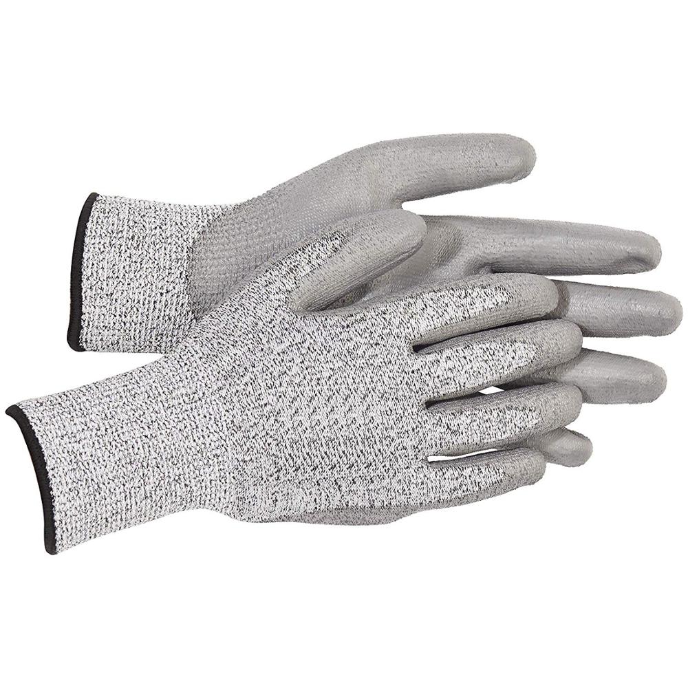 Shuraba arkiv Ryd op Høj styrke klasse 5 beskyttelse sikkerhed anti-skåret handsker ridse og  skærebestandige handsker til at skære havearbejde industriel – Grandado