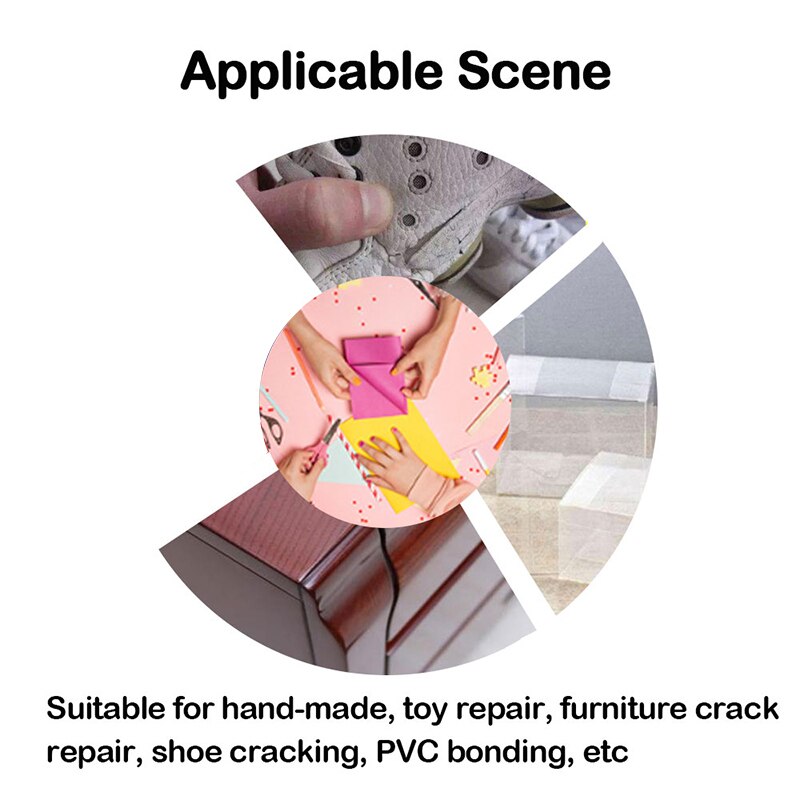 Instant Glue Multi-Purpose Super Adhesive DIY Portable for Home Metal Plastic DIN889