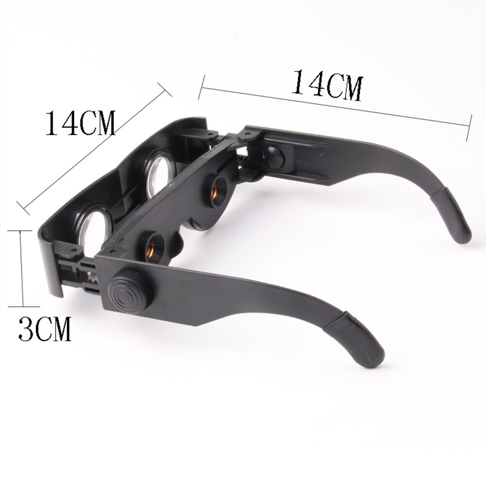 Outdoor Vissen Telescoop Bril Hd Vergrootglas Verrekijker Eyewear Visgerei Voor Outdoor Cycle Fietsen Entertainment