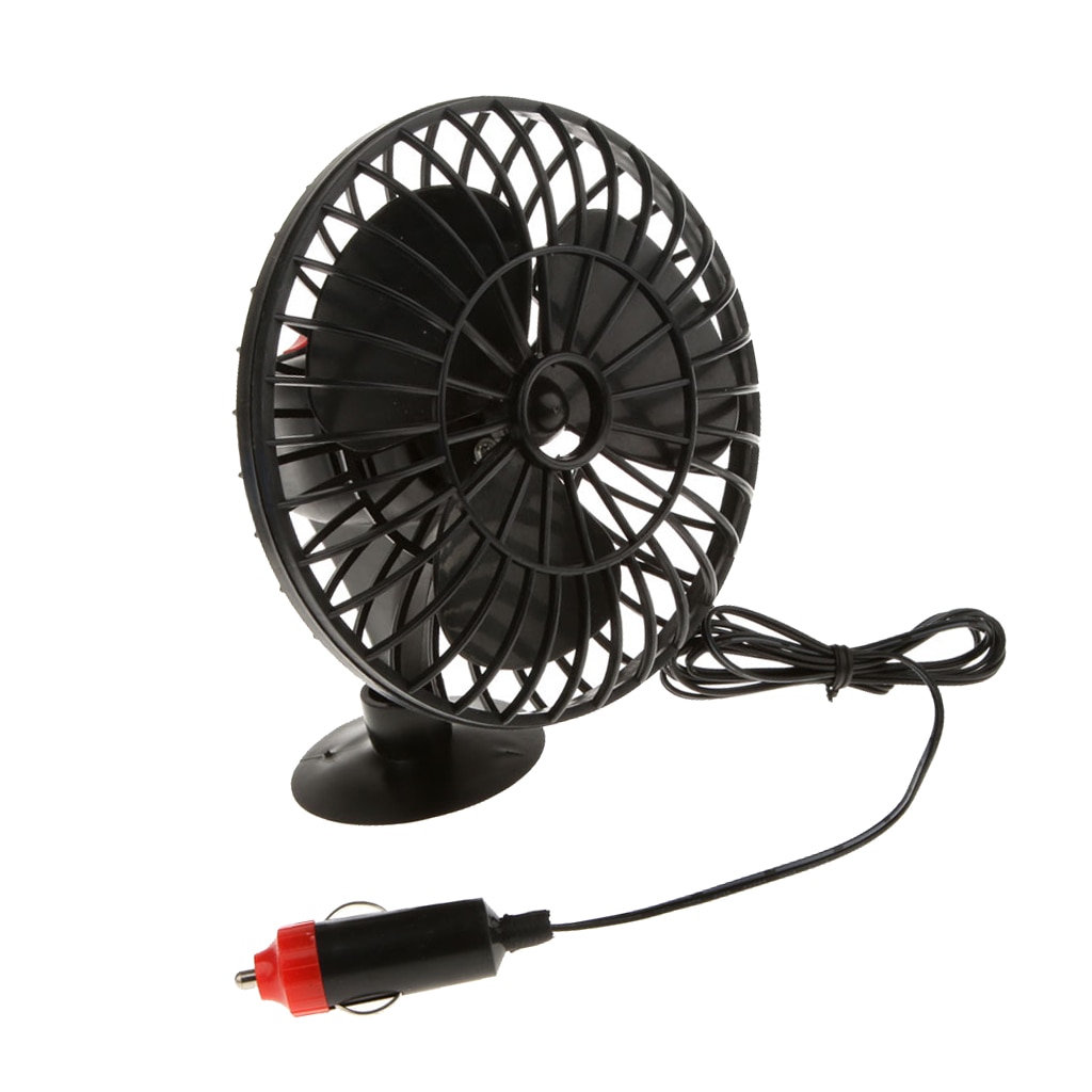 4 "12 V Saugnapf Auto Fan Lkw Fahrzeug Kühlun Produktbild-Vorschau 9
