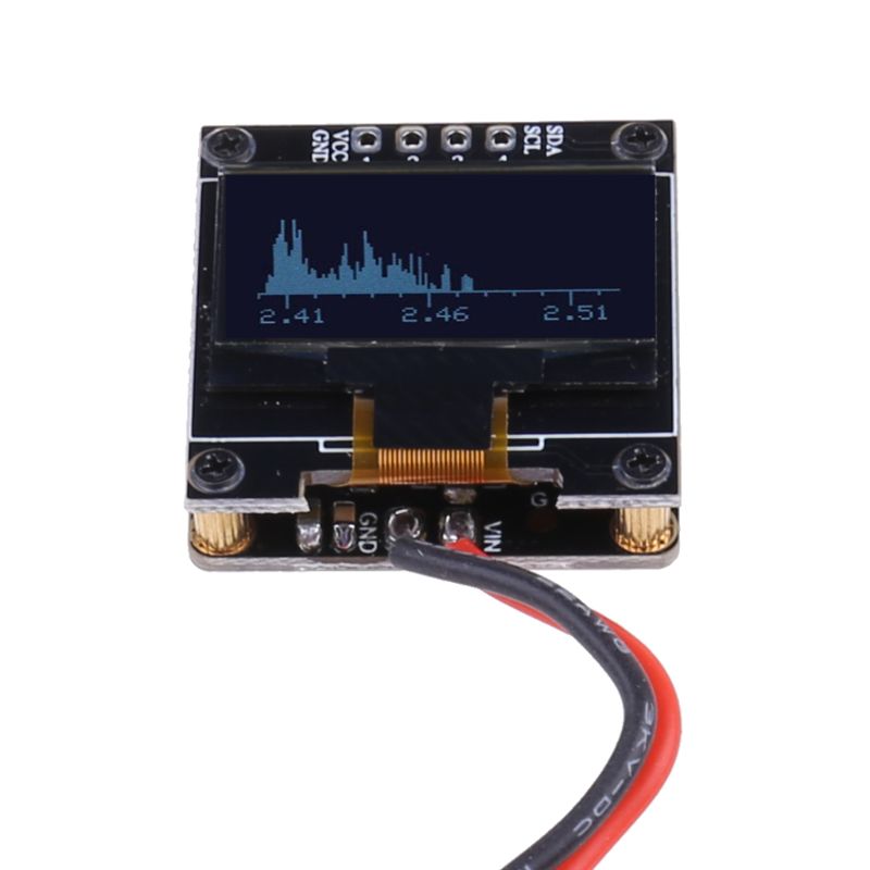 Analyseur de spectre Portable haute sensibilité 2.4G bande OLED affichage testeur mètre 28TC