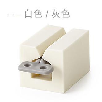 1Pc 4 Colors Home Plastic Toothpaste Tube Squeezer Easy Dispenser Rolling Holder Bathroom Supply Tooth Cleaning Accessories: White