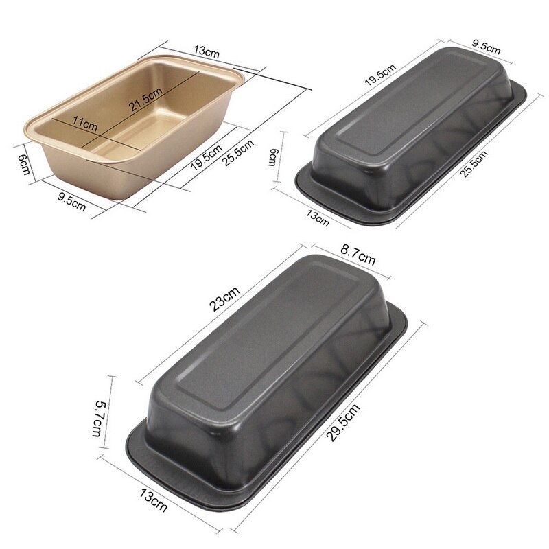 Nonstick Carbon Steel Baking Bread Pan Bread Loaf Pan Meatloaf Pan Pullman Bread Pan Cake Pan Bread Mold Maker #25