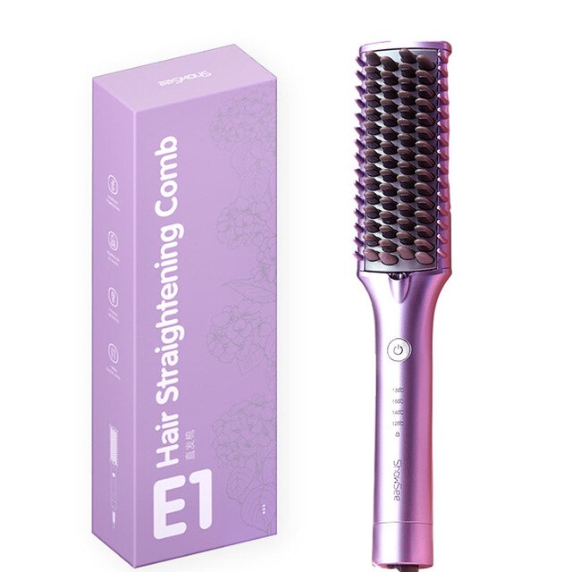 Xiaomi Showsee Straight Hair Comb High Concentration Anion Constant Temperature Hair Care Automatic Power Off Fast Heating: AU