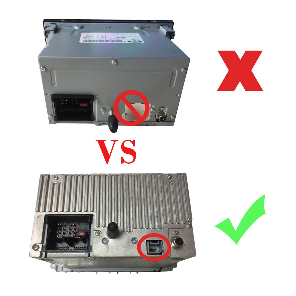 Voor Ford Focus MK2 Usb Interfaces Plug Knop Kabel Interface Met Mini Usb-Interface