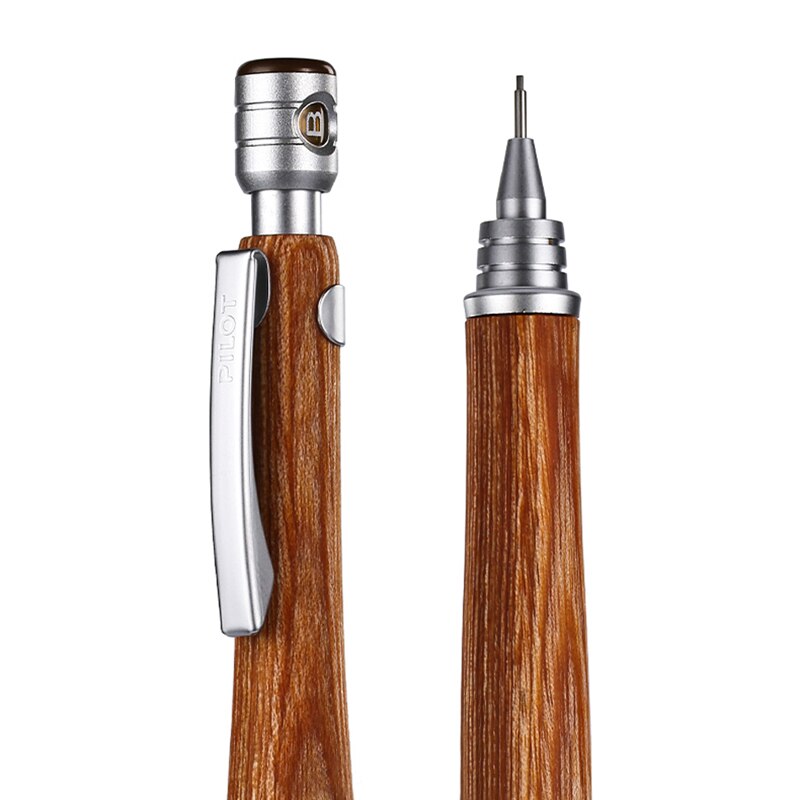 1Pcs PILOT mechanical pencil HPS-2SK 0.5mm hippo wood pole S20 low center of gravity drawing movable pencil
