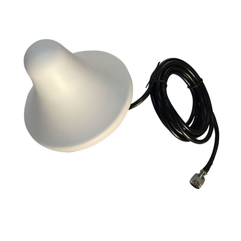 Omni-directional Celling Antenna 806 - 960MHz and 1710 - 2500MHz F Connector with 3M Cable for Cell Phone Signal Power Amplifier