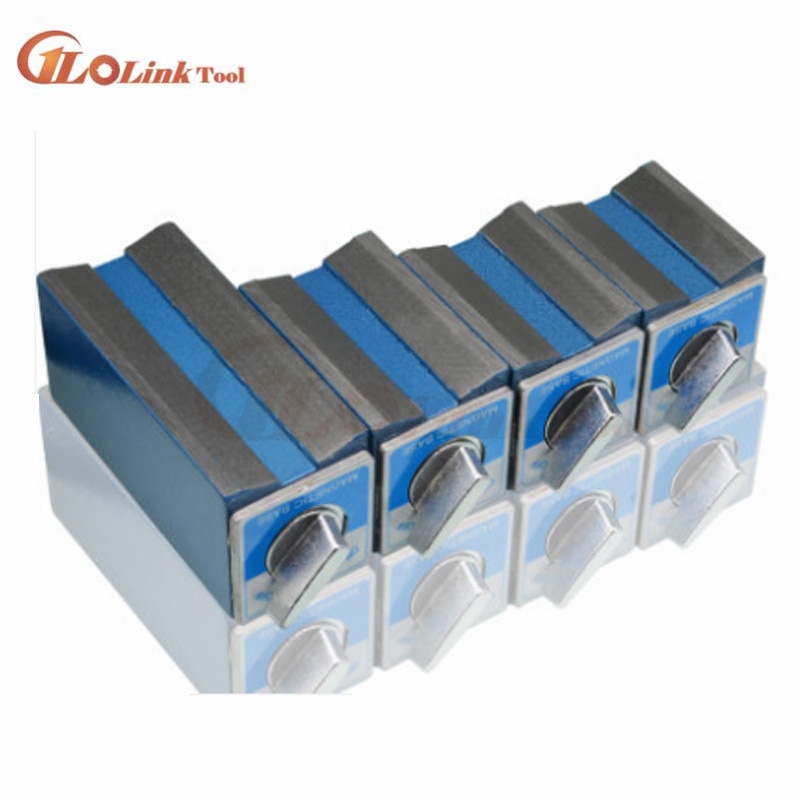 Switch Magnetic Table Base 6T 8T 10T 12T V type Power Magnetic Base Dial Indicator Stand Base Magnet Seat Table Wire Cutting