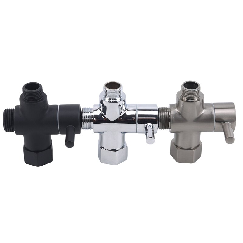 1pc Toilet Divider Shower Shower Divider Valve Conversion Valve Bathroom Faucet Accessories