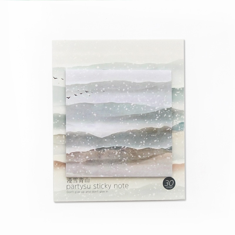 30Pcs/set kawaii notebook cute snow pattern planner Decoration Diary office supplies stationery stickers