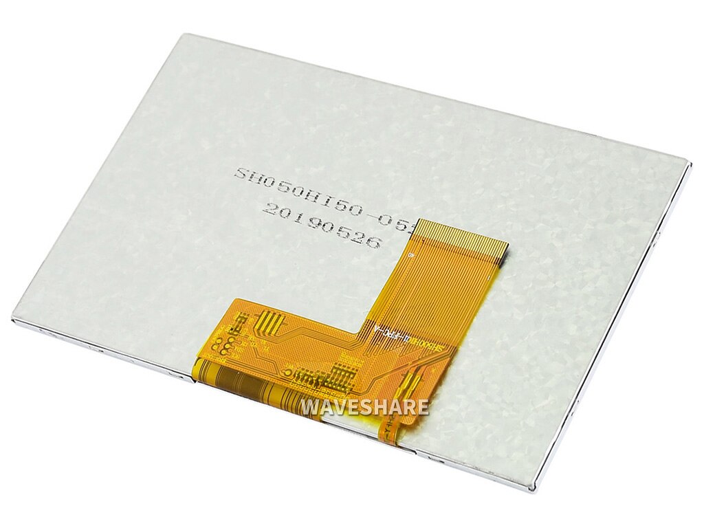 5Inch Dpi Lcd 5Inch Display Voor Raspberry Pi, 800 × 480, Dpi Interface, Ips, geen Touch Ondersteuning Raspbian 、 Ubuntu 、 Osmc