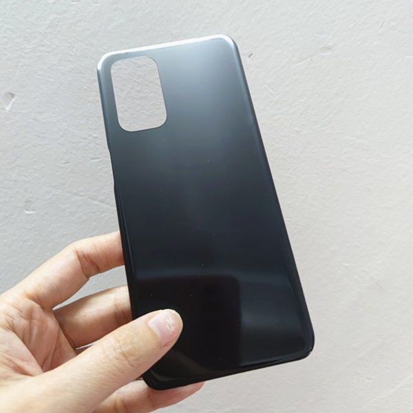 6.5" For OPPO A54 5G Back Battery Cover CPH2195 Rear Door Housing Case Battery Cover: Black