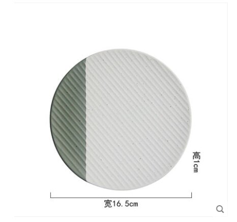 Platos de postre coloridos, platos de pastel, ensaladas, platos planos pequeños, postres de piedra, platos redondos de fruta, platos de desayuno: B