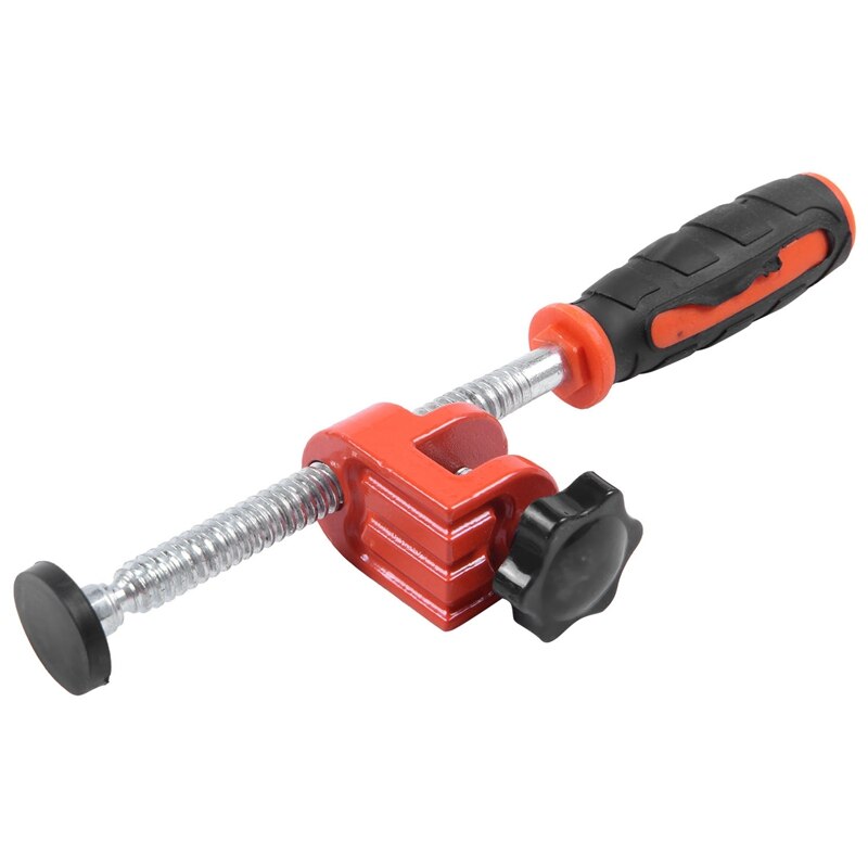 Woodworking Edge Clamp F Clamp Quick Clamp Function Expansion Auxiliary Tool Fixing Clamp Steel With Pvc Rubber Handle