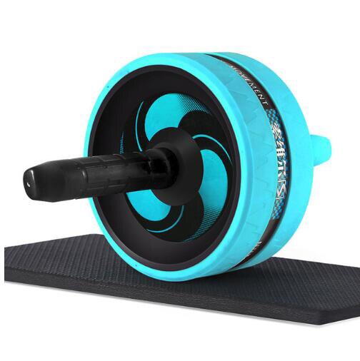 Stumm Bauch Rad Sport Rolle Bauch Tragbare Fitnessstudio ÜSpund Ausrügestochen: Blau