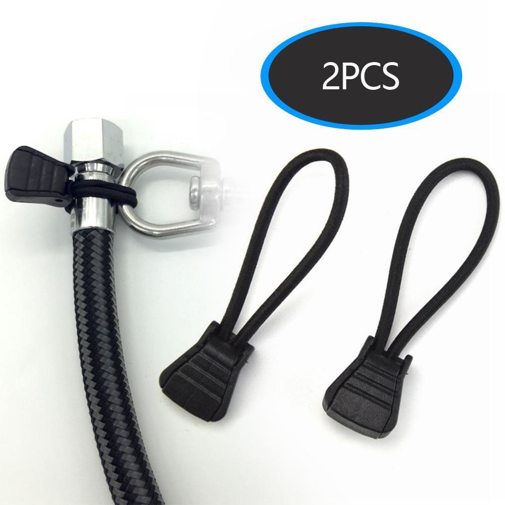 Scuba Diving Hose Retainer Rope Clip Holder Elastic Rope Bungee S6N7 Diving Snorkel Attachment Rope