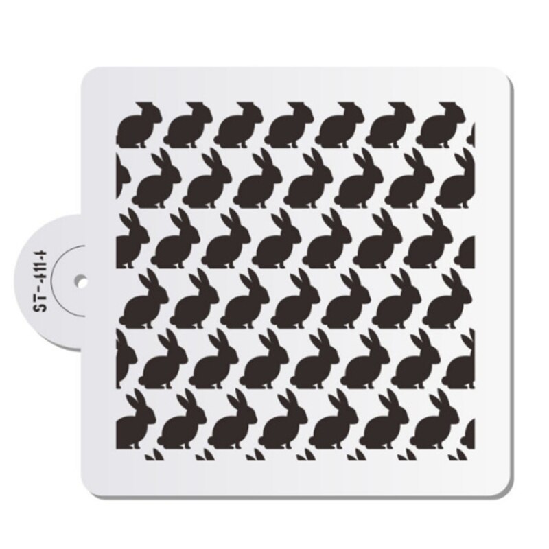 Plantillas reutilizables para decorar pasteles, molde de decoración, H3CC: A