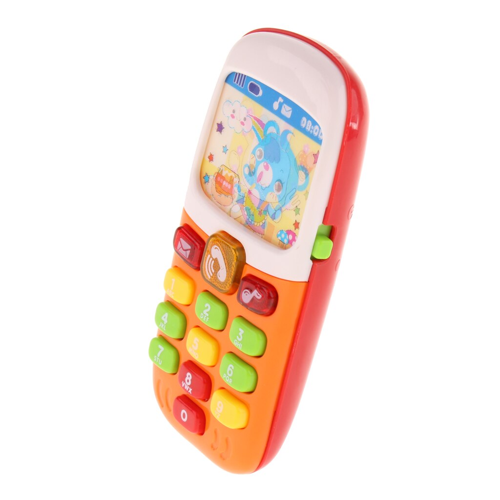 Elektronische Speelgoed Telefoon Voor Mobiele Baby Leren Muziek Machine Speelgoed