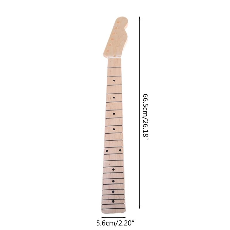 full maple wood electric guitar neck ST model neck