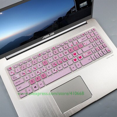 15.6 inch Laptop Keyboard Cover Skin For Asus VivoBook Pro 15 N580 N580G N580GD N580VD M580VD M580 NX580VD YX570ZD YX570ud YX570: Color 4
