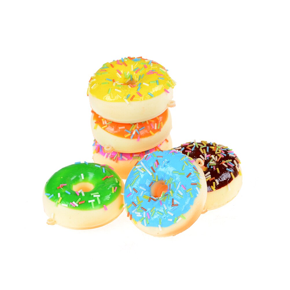 7 Cm Novelty Toy DIY Donut Cone Squishy Slow Rising Bread Antistress Toys
