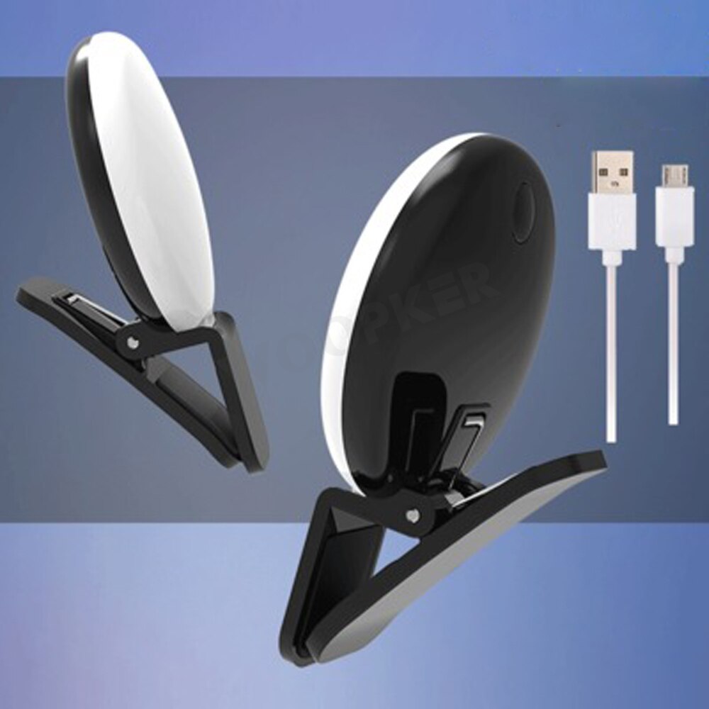 LED Lamps Selfie Ring Light for iPhone Andriod Ring Light Selfie Fill Light Enhancing USB Charge