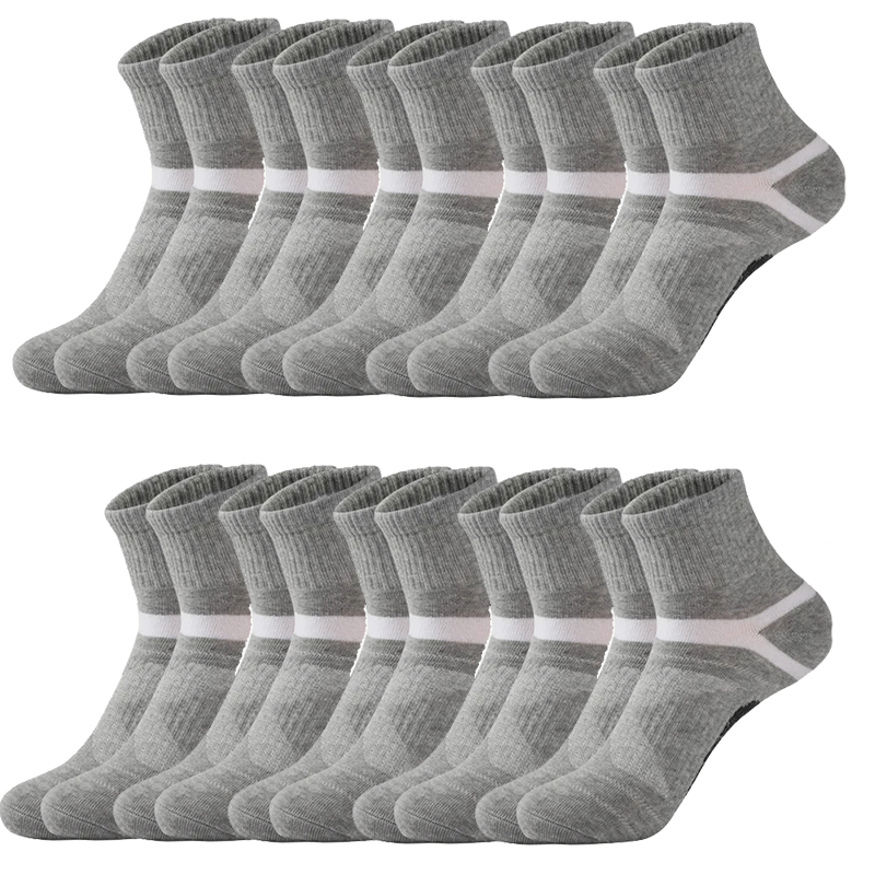 Chaussettes de dehors Noires pour Homme, Décontractées, de , Respirantes, pour Automne et Hiver, Lot de 3/5/10/20 Paires: Beige