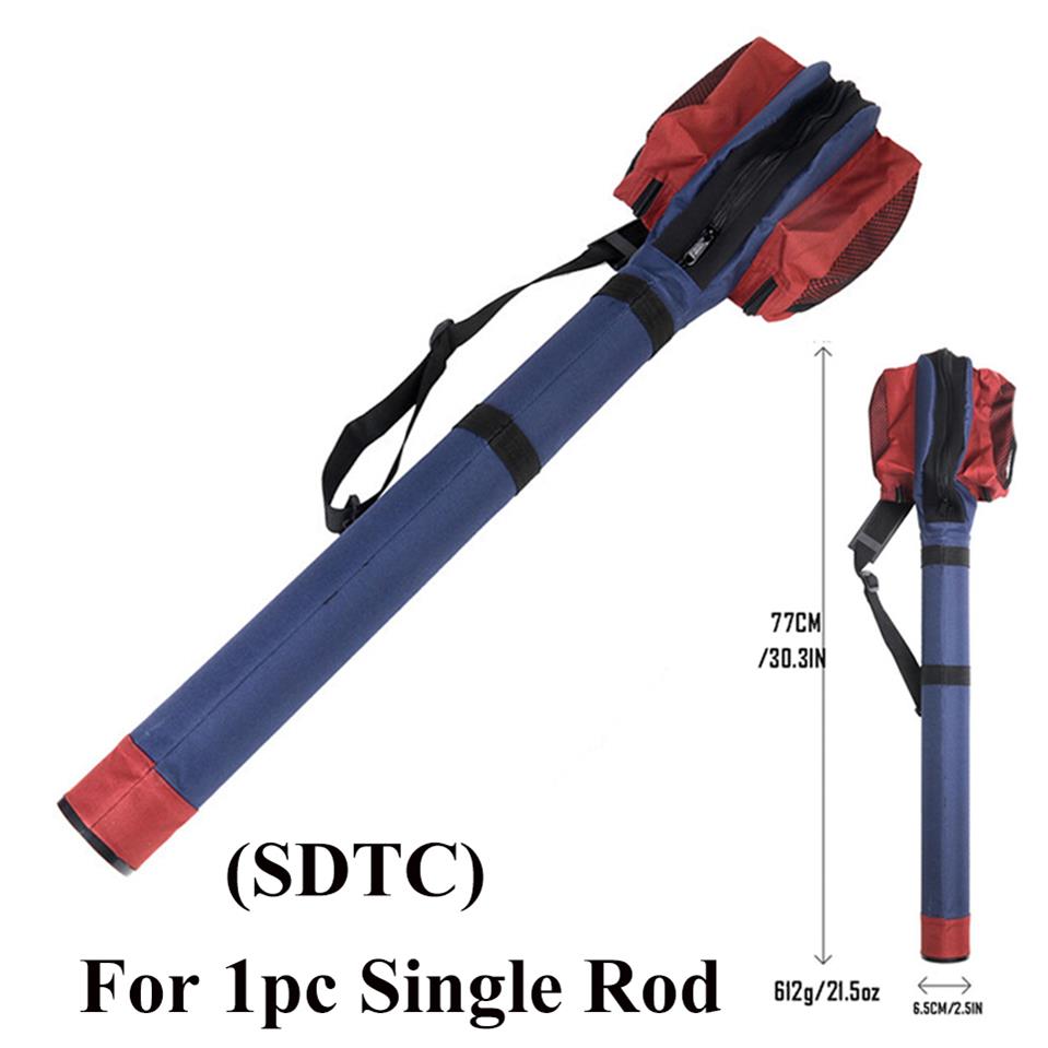 Housse De Protection Pour Canne à Pêche - Longueur 130 Ou 150 Cm - Polyester Résistant - Transport Et Stockage