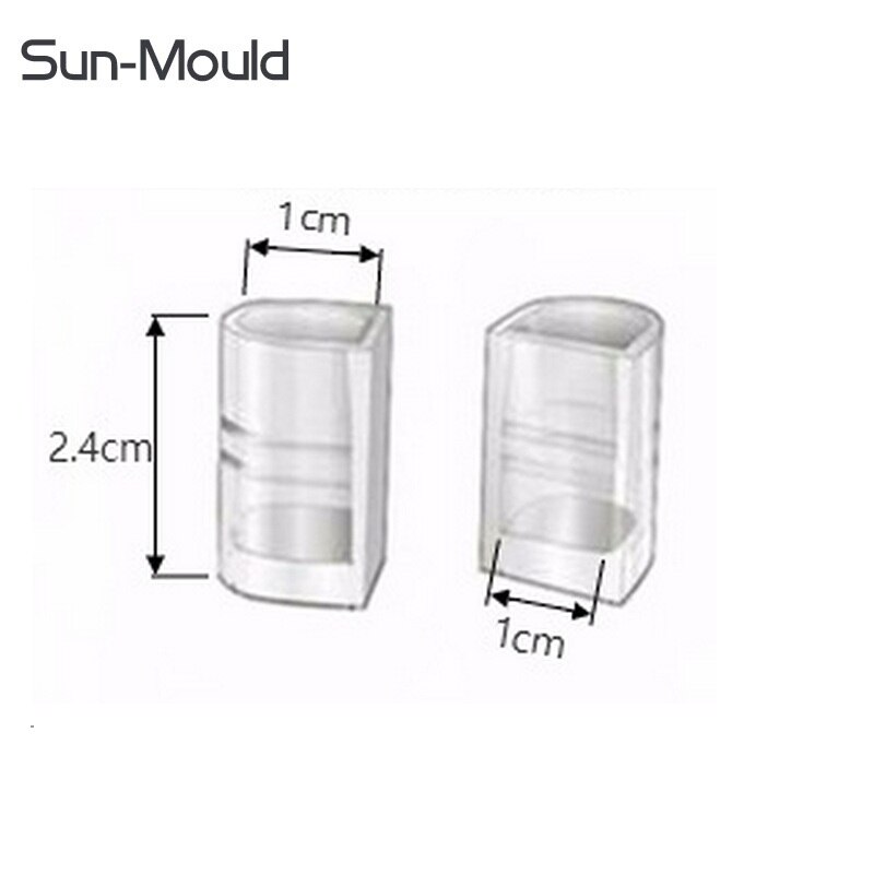 Große verkäufe Fersen Stopper hohe ferse schutz schuhe ferse protektoren Stopper 10mm x 10mm 20 paare/los mit tasche freies