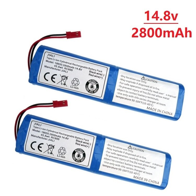 Original Für ILIFE V3 Plus v5s Profi v5spro X750 v3s Profi 14,8 V 2800mAh Akku Roboter Reiniger zubehör teile 2Stck: Ursprünglich Titel