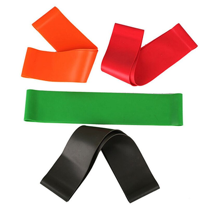 Sports Yoga Resistance Rubber Bands Fitness Elastic Bands Gym Strength Training Pilates Latex Elastic Bands