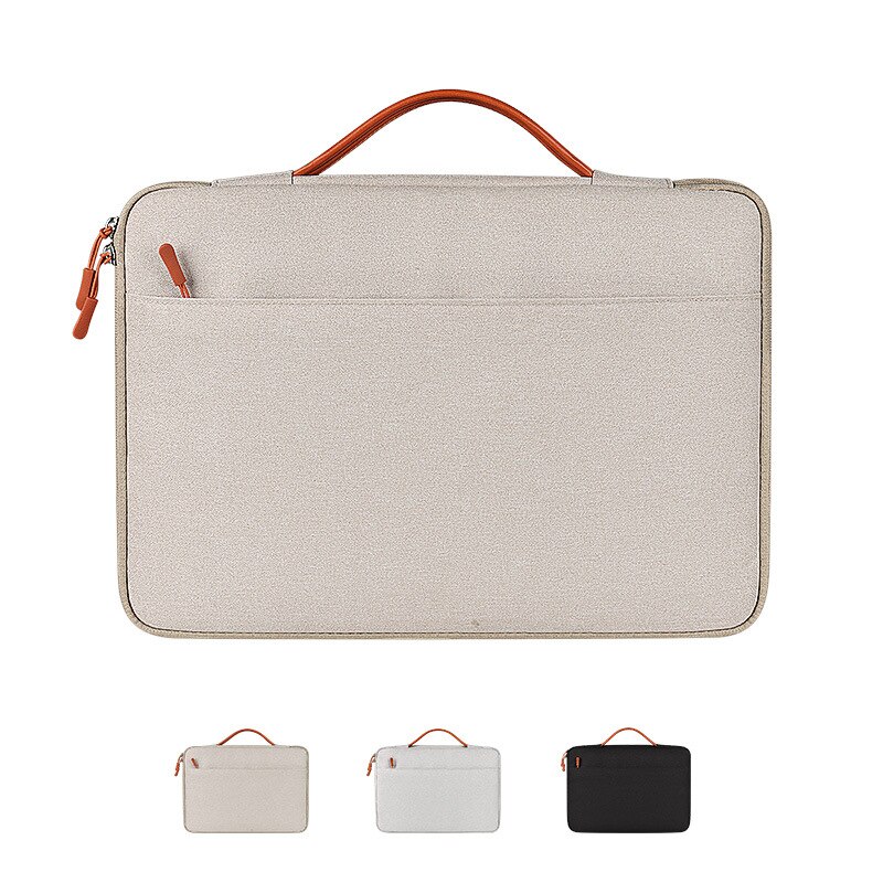 Portable Waterproof Briefcase Men's Women's Notebook Bag Documents Ipad Storage Pouch Office Business Travel Organize Handbag