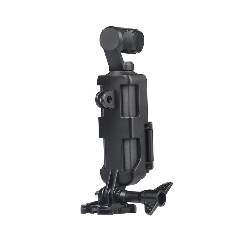 Met 1/4 schroeven handheld gimbal camera accessoires behuizing shell voor dji osmo pocket beschermend frame cover case accessoires