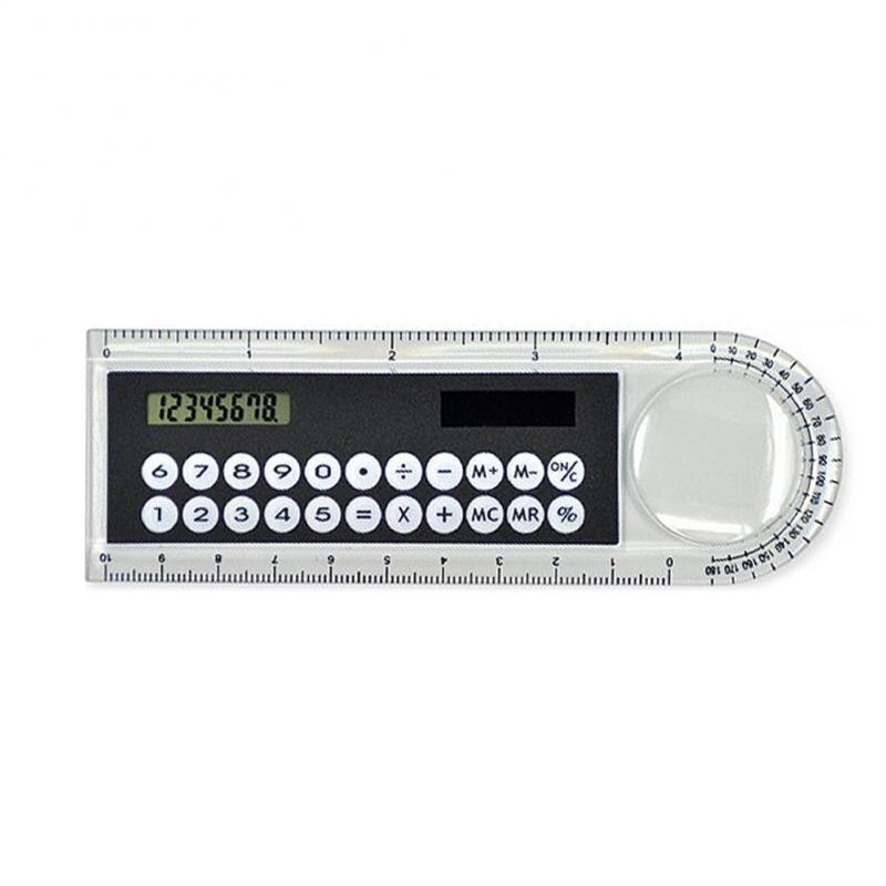 Protable Display Student Solar Energy Calculator Ruler School Office XU Calculators Office Electronics Computer & Office