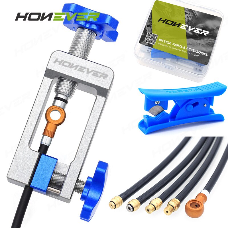 Road Bike Hydraulic Brake Cable Set Oil Needle Installation Tool T-Head Tube Oil Tube Cutter Bicycle Multifunction Repair Tool