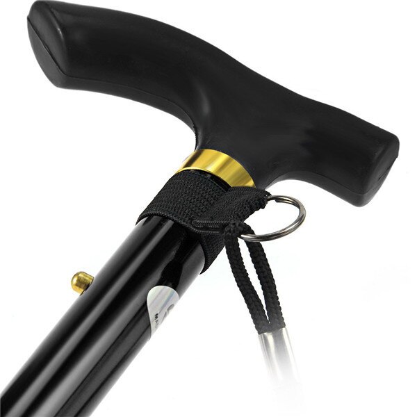 Outdoor walking stick for the elderly, folding walking stick, non-slip telescopic stick