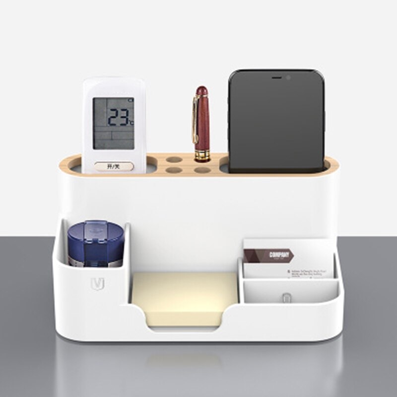 Multifunction Stationery Storage Box TV Air Conditioner Remote Control Collection Organizer Practical Tissue Box Tool