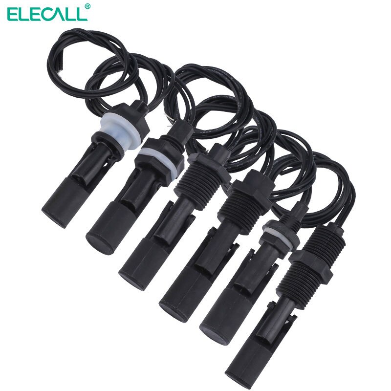 ELECALL Mini Float Switch water level control Liquid sensor PP Plastic water tank EPC6-EPC8 110V 220V