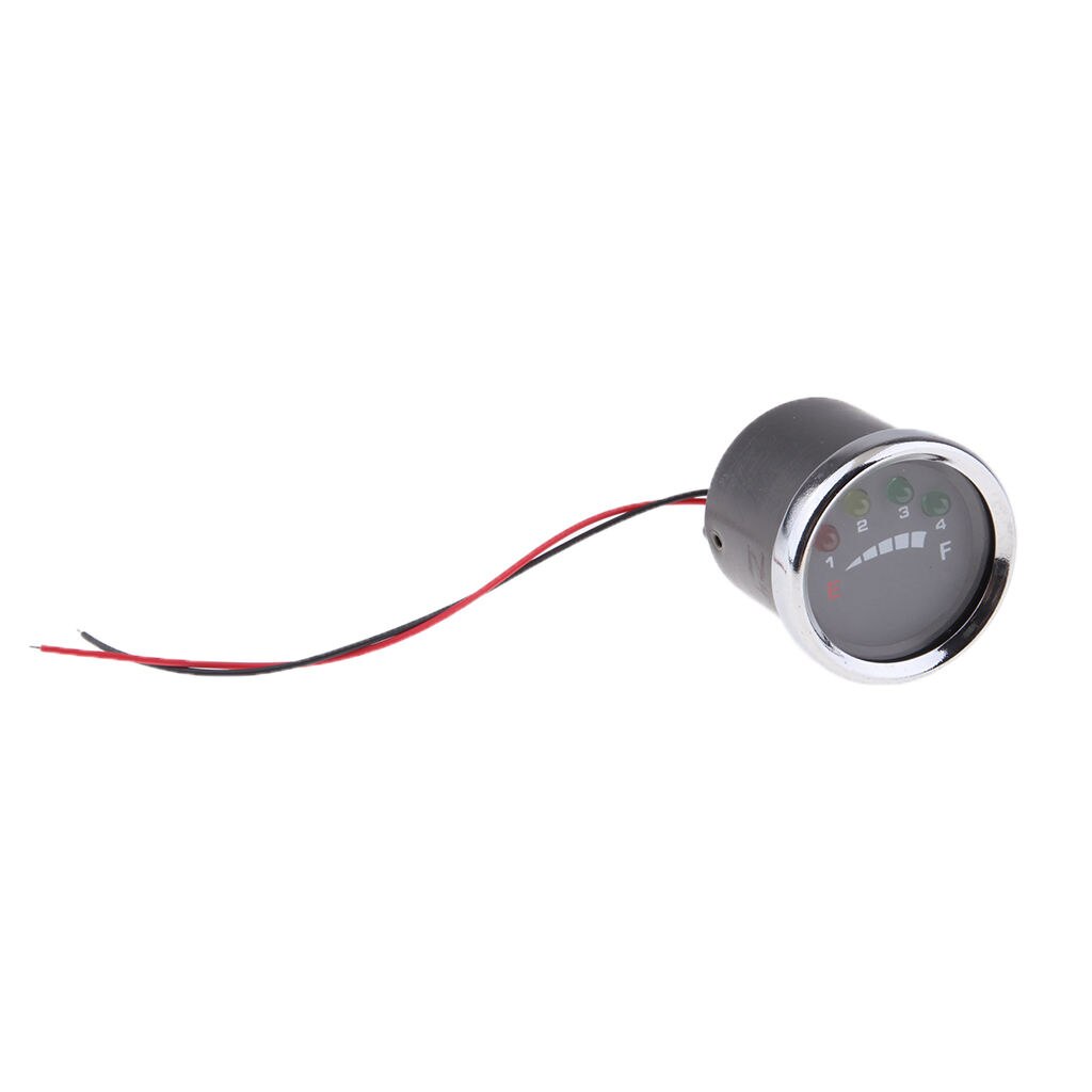 24V Motorrad Runde Analog Ladezustand Der Batterie Anzeige Meter